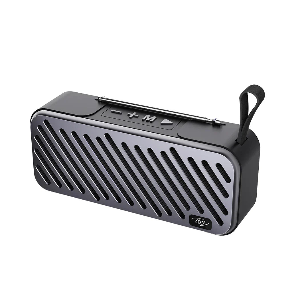 itel IBS-31 Wireless Speaker  10W Stereo Sound • Metal Design • Multiple Playback Modes