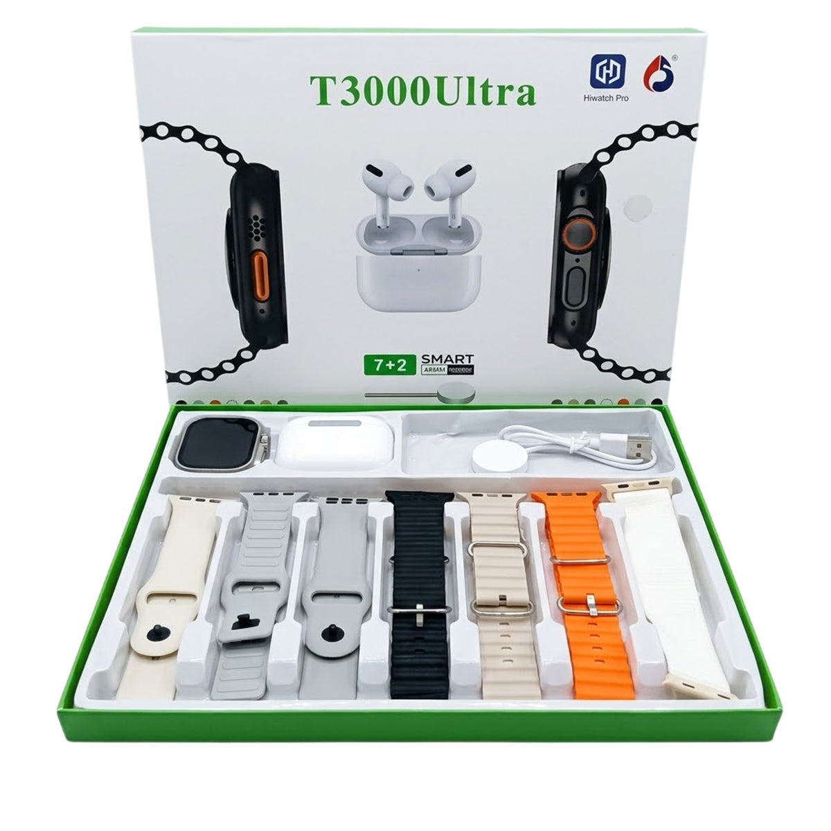 Series 10 Smart Watch – 7-in-1 Combo with AirPods